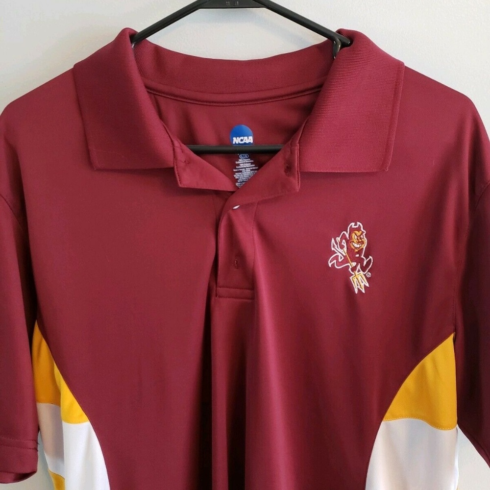 NCAA Men's L Sun Devils Short Sleeve Polo COOL!